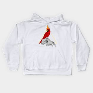 FIRE CARDINAL Kids Hoodie